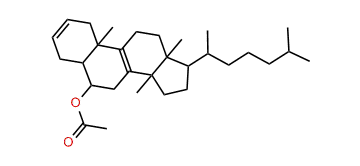 14-Methylcholesta-2,8-dien-6-yl acetate